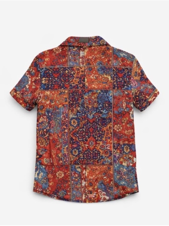 GIOVANNI PERA KOSZULA NA KRÓTKI RĘKAW DLA CHŁOPCA GP/27