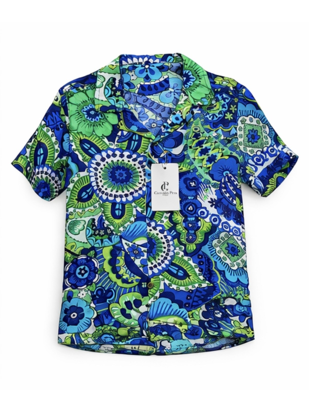 GIOVANNI PERA KOSZULA NA KRÓTKI RĘKAW DLA CHŁOPCA GP/29