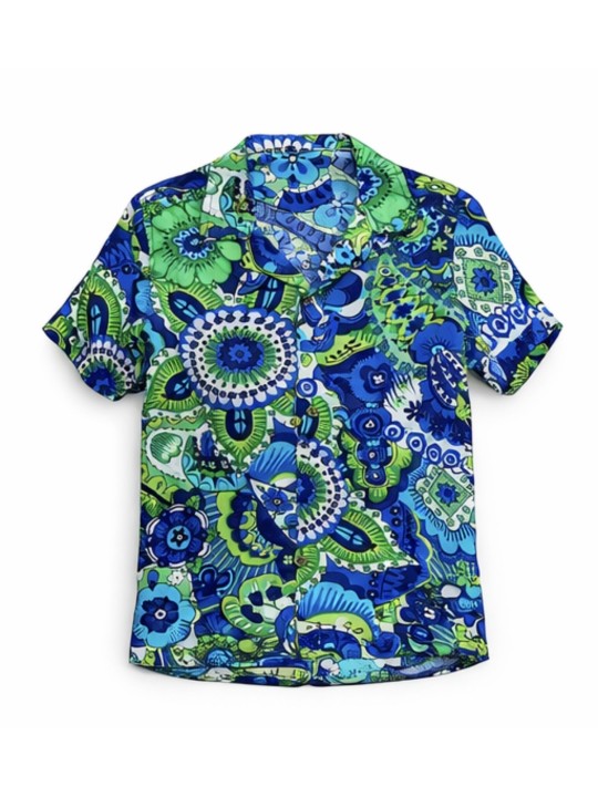 GIOVANNI PERA KOSZULA NA KRÓTKI RĘKAW DLA CHŁOPCA GP/29