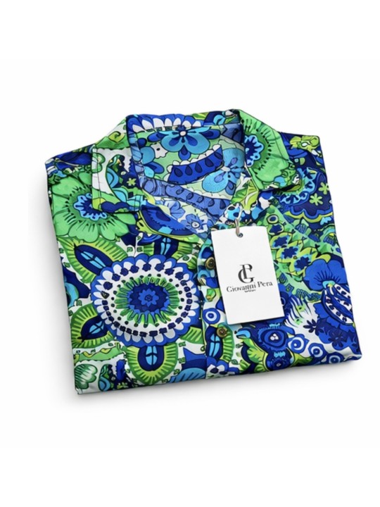 GIOVANNI PERA KOSZULA NA KRÓTKI RĘKAW DLA CHŁOPCA GP/29