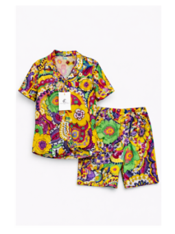 GIOVANNI PERA KOMPLET LETNI DLA CHŁOPCA KOLOROWY GP/31