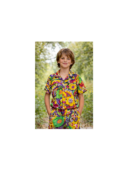 GIOVANNI PERA KOMPLET LETNI DLA CHŁOPCA KOLOROWY GP/31