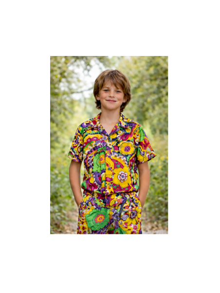 GIOVANNI PERA KOMPLET LETNI DLA CHŁOPCA KOLOROWY GP/31