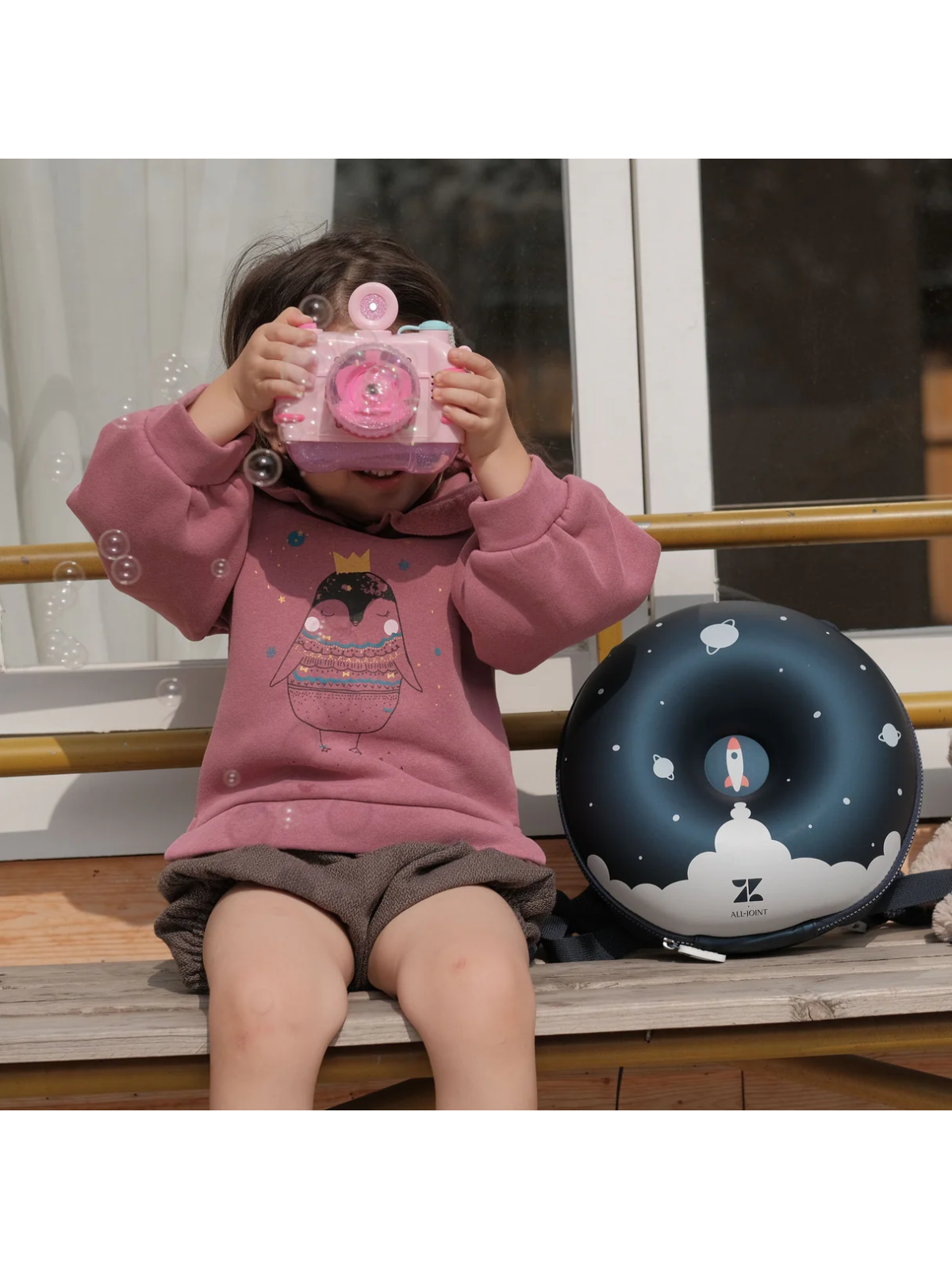 ZOYZOII PLECAK DLA DZIECIECKA KOSMICZNY GRANAT KOSMOS3