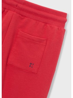 MAYORAL SPODNIE DRESOWE BASIC DLA CHŁOPCA CZERWONE  742/16