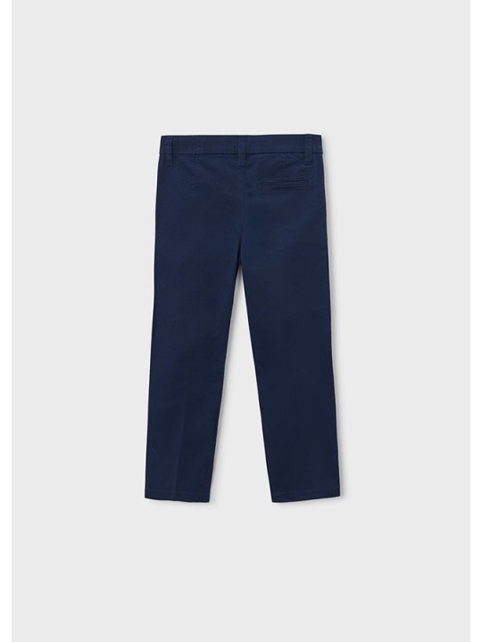 MAYORAL SPODNIE WIZYTOWE DLA CHŁOPCA CHINO SLIM GRANAT 512/73