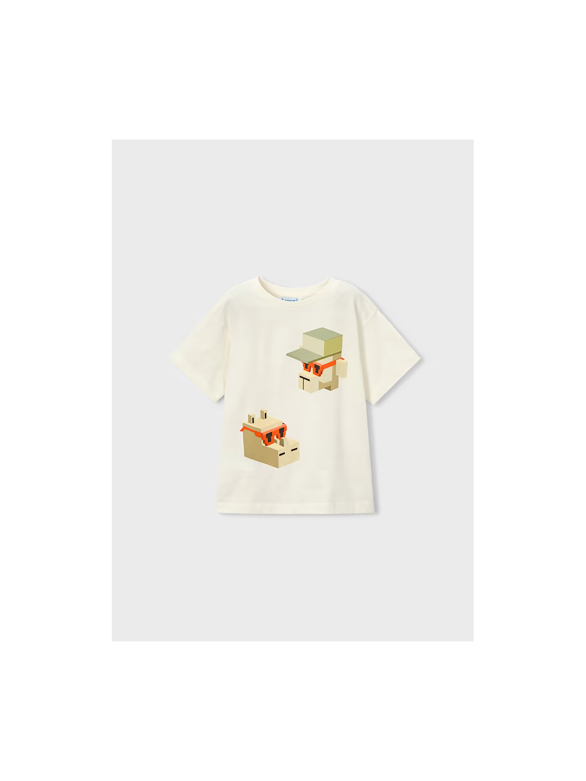 MAYORAL T-SHIRT KOSZULKA NA KRÓTKI RĘKAW DLA CHŁOPCA PRINT NADRUK 3078/72