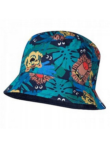 BROEL KAPELUSZ  CZAPKA DLA CHŁOPCA NADRUK ZWIERZĘTA GNIEWKO