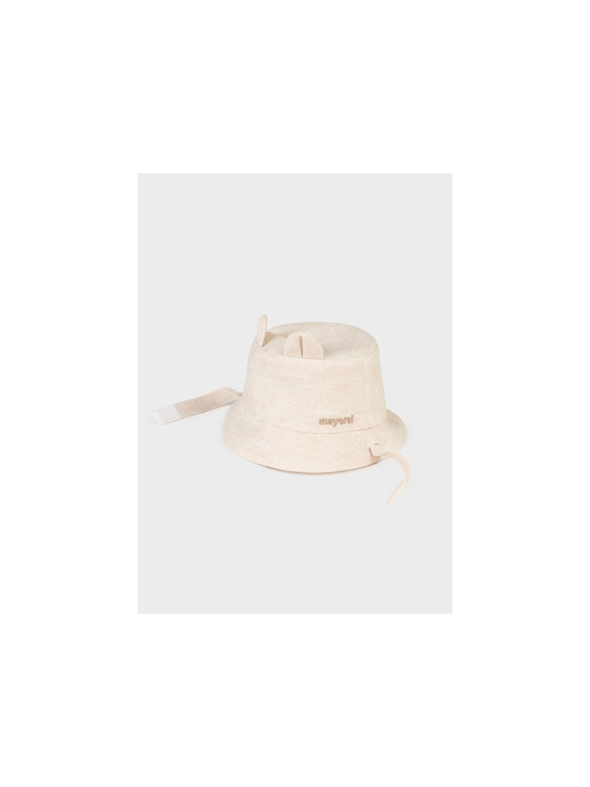 MAYORAL NEWBORN KAPELUSZ DWUSTRONNY DLA DZIECKA BEŻOWY 9718/8