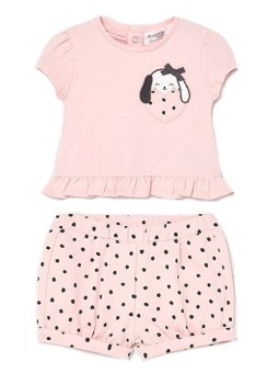 MAYORAL NEWBORN KOMPLET LETNI DLA DZIEWCZYNKI KOSZULKA PLUS SZORTY  KOMPLET/65