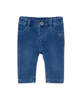 MAYORAL NEWBORN SPODNIE JEANSY NIEBIESKIE DLA DZIEWCZYNKI 2711