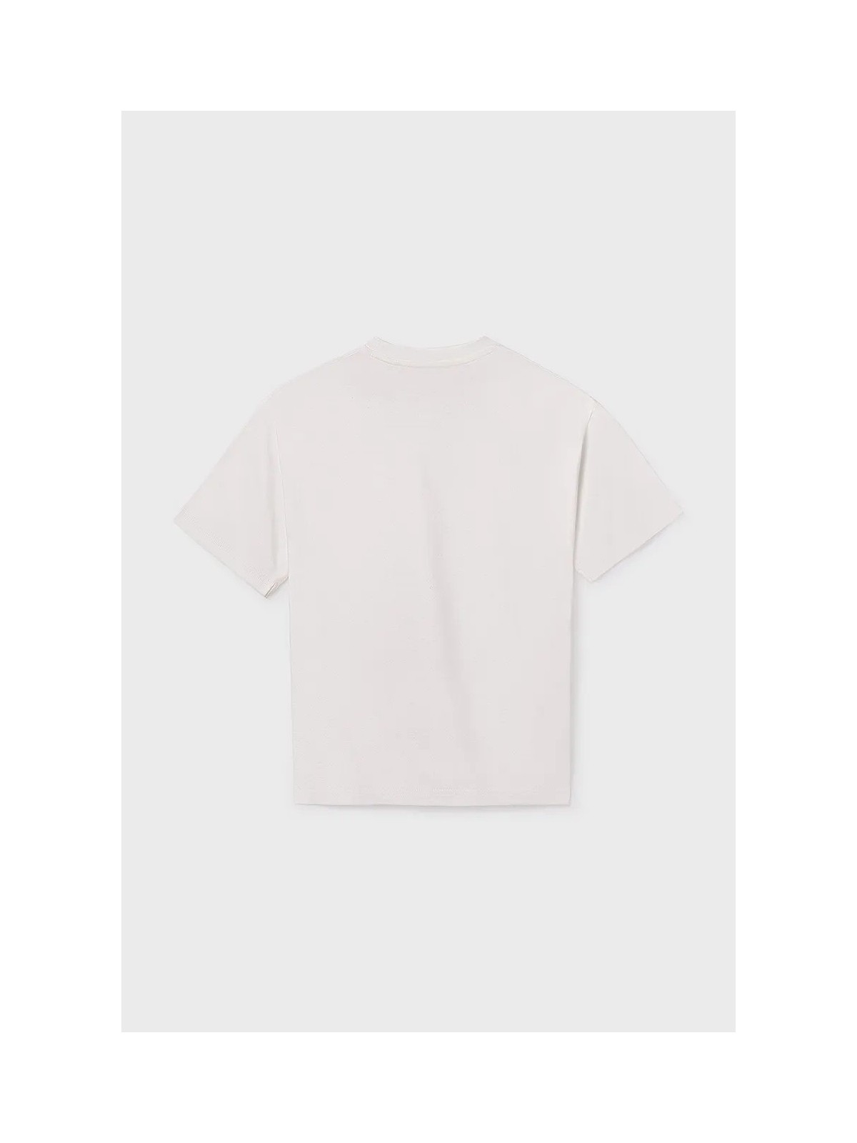 MAYORAL NUKUTAVAKE T-SHIRT KOSZULKA BLUZKA NA KRÓTKI RĘKAW DLA CHŁOPCA BIAŁA 7001