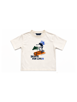 MAYORAL NUKUTAVAKE T-SHIRT KOSZULKA BLUZKA NA KRÓTKI RĘKAW DLA CHŁOPCA BIAŁA 7082