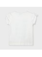 MAYORAL KOSZULKA T-SHIRT BLUZKA NA KRÓTKI RĘKAW DLA DZIEWCZYNKI 3007/37