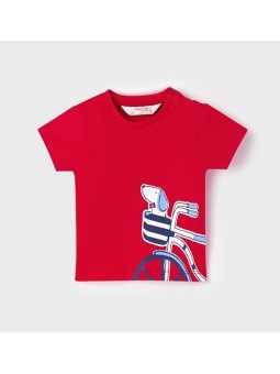 MAYORAL NEWBORN BLUZKA KOSZULKA T-SHIRT NA KRÓTKI RĘKAW DLA CHŁOPCA  1003