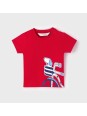MAYORAL NEWBORN BLUZKA KOSZULKA T-SHIRT NA KRÓTKI RĘKAW DLA CHŁOPCA  1003