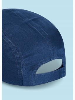 MAYORAL CZAPKA Z DASZKIEM DLA CHŁOPCA GRANATOWA  HAFTEM 10720/48