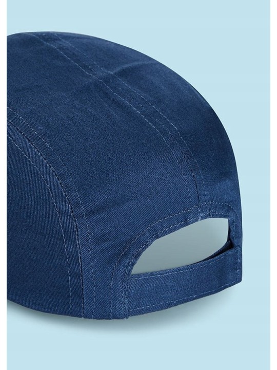 MAYORAL CZAPKA Z DASZKIEM DLA CHŁOPCA GRANATOWA  HAFTEM 10720/48