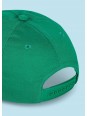 MAYORAL CZAPKA Z DASZKIEM DLA CHŁOPCA ZIELONA Z APLIKACJĄ 10718/42