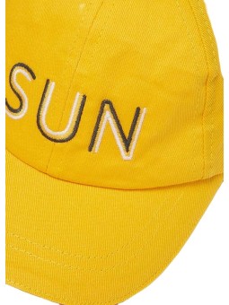 MAYORAL CZAPKA Z DASZKIEM DLA CHŁOPCA  ŻÓŁTA HAFTEM 10188/32