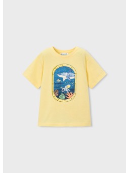 MAYORAL T-SHIRT BLUZKA KOSZULKA NA KRÓTKI RĘKAW DLA CHŁOPCA 3079/87