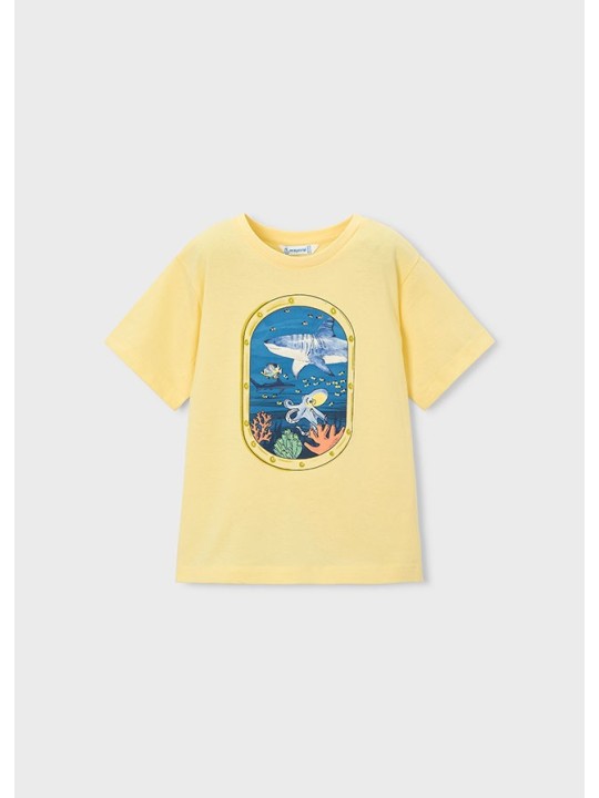 MAYORAL T-SHIRT BLUZKA KOSZULKA NA KRÓTKI RĘKAW DLA CHŁOPCA 3079/87