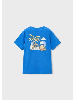 MAYORAL T-SHIRT KOSZULKA NA KRÓTKI RĘKAW DLA CHŁOPCA PRINT NADRUK 3063/64