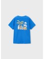 MAYORAL T-SHIRT KOSZULKA NA KRÓTKI RĘKAW DLA CHŁOPCA PRINT NADRUK 3063/64