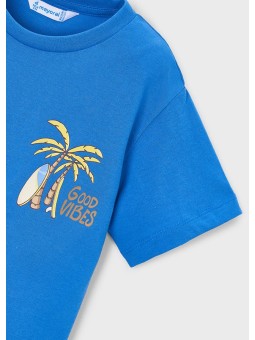 MAYORAL T-SHIRT KOSZULKA NA KRÓTKI RĘKAW DLA CHŁOPCA PRINT NADRUK 3063/64