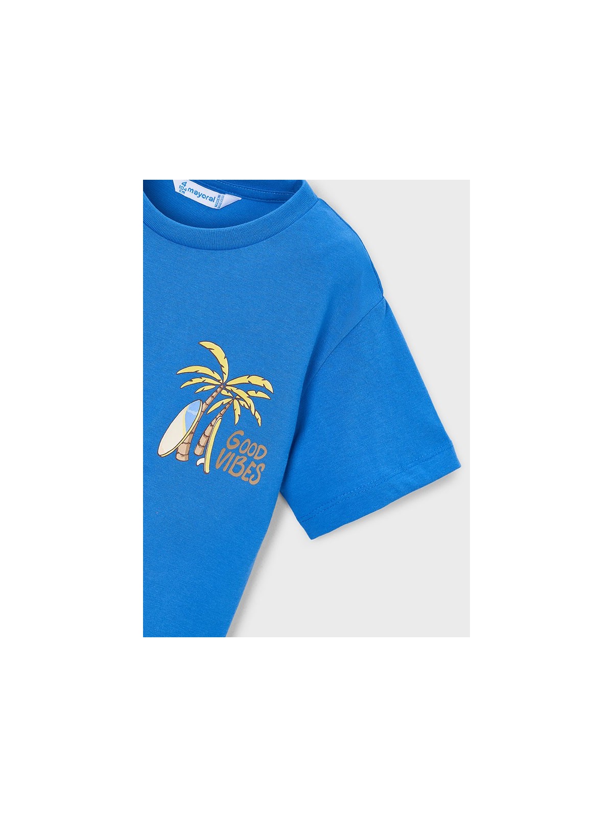 MAYORAL T-SHIRT KOSZULKA NA KRÓTKI RĘKAW DLA CHŁOPCA PRINT NADRUK 3063/64