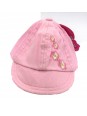 KITTI BABY CZAPKA Z DASZKIEM DLA DZIEWCZYNKI RÓŻÓWA Y6010