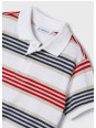 MAYORAL T-SHIRT KOSZULKA POLO DLA CHŁOPCA NA KRÓTKI RĘKAW W MOTORY 3104/85