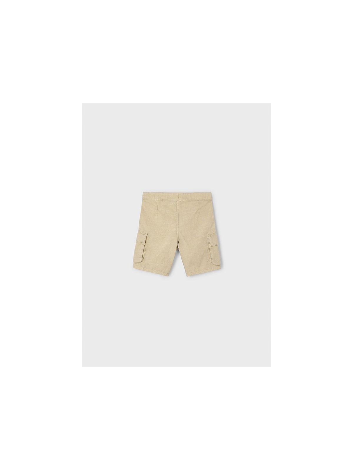 MAYORAL KRÓTKIE SPODENKI DLA CHŁOPCA BEŻOWE Z KIESZENIAMI 3220/92