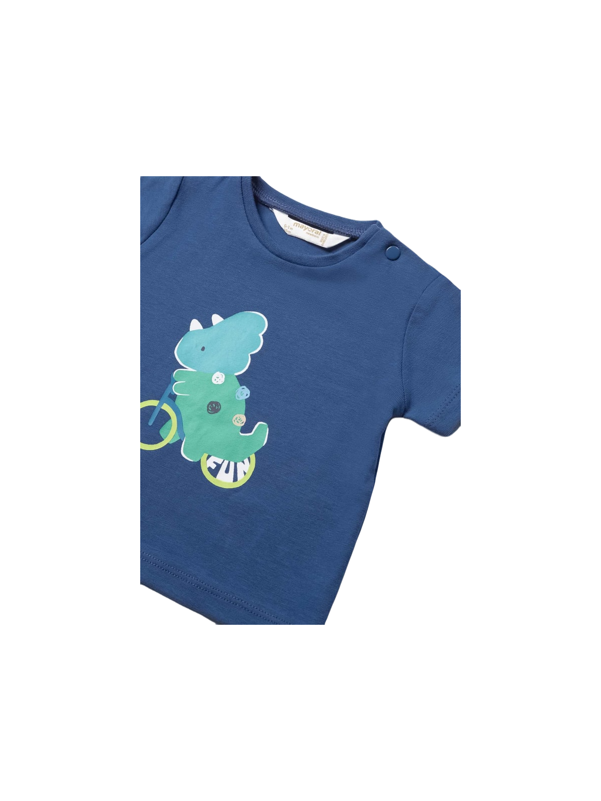 MAYORAL NEWBORN KOMPLET LETNI DLA CHŁOPCA KOSZULKA PLUS SPODENKI 1267