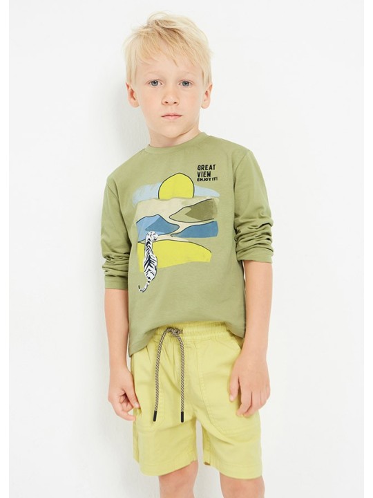 MAYORAL KRÓTKIE SPODENKI DLA CHŁOPCA ŻÓŁTE 3225