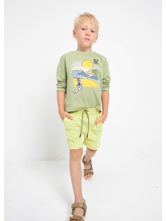 MAYORAL KRÓTKIE SPODENKI DLA CHŁOPCA ŻÓŁTE 3225