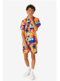 OPPOSUITS KOMPLET LETNI PLAŻOWY KĄPIELÓWKI PLUS KOSZULA MOTYWY LETNIE SC0B-1003-US