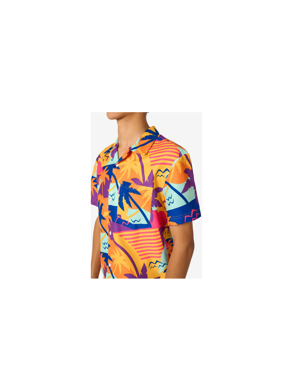 OPPOSUITS KOMPLET LETNI PLAŻOWY KĄPIELÓWKI PLUS KOSZULA MOTYWY LETNIE SC0B-1003-US