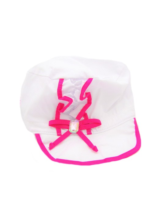 AJS CZAPKA Z DASZKIEM DLA DZIEWCZYNKI Z APLIKACJĄ 30-207