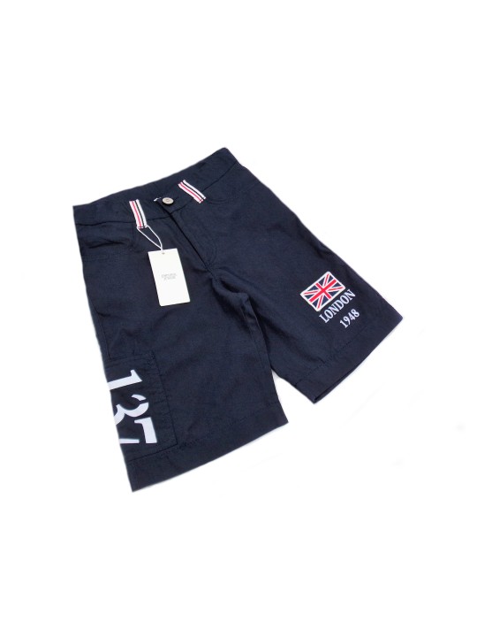 EMPORIO JUNIOR KRÓTKIE SPODENKI DLA CHŁOPCA GRANATOWE EMPORIO