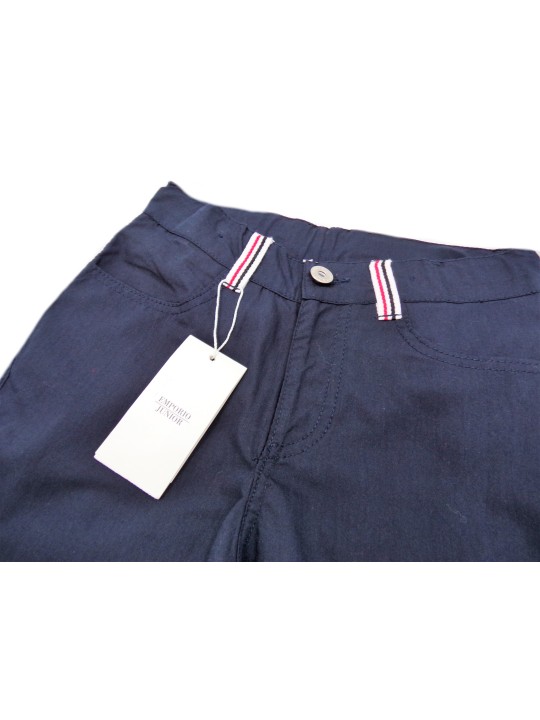 EMPORIO JUNIOR KRÓTKIE SPODENKI DLA CHŁOPCA GRANATOWE EMPORIO