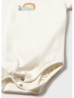 MAYORAL NEWBORN BODY POLO NIEMOWLĘCE DLA CHŁOPCA BIAŁE 1766 /38