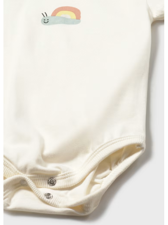 MAYORAL NEWBORN BODY POLO NIEMOWLĘCE DLA CHŁOPCA BIAŁE 1766 /38