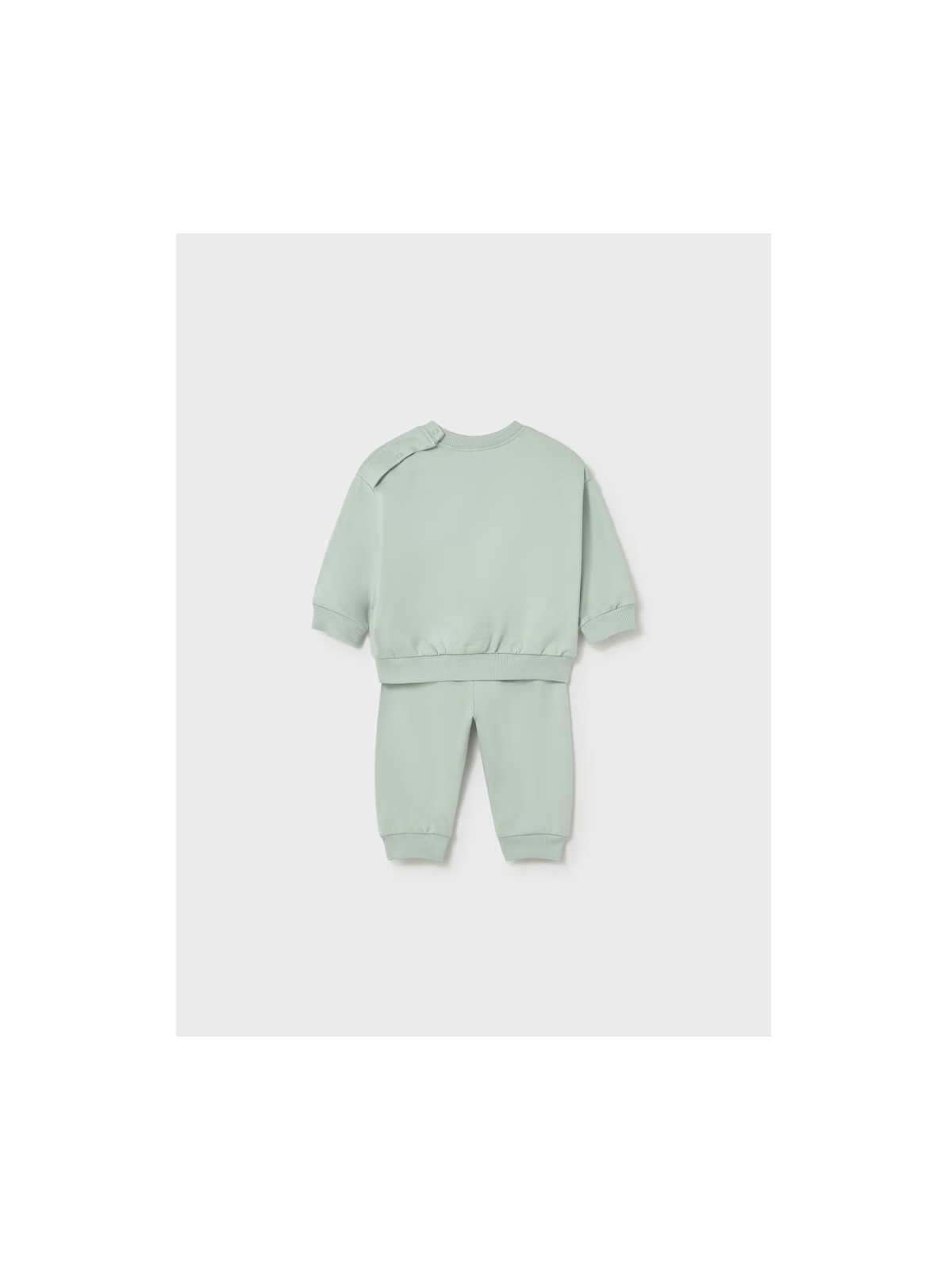 MAYORAL NEWBORN KOMPLET DRES DLA NIEMOWLĘCIA MIĘTOWY Z NADRUKIEM 1898/70
