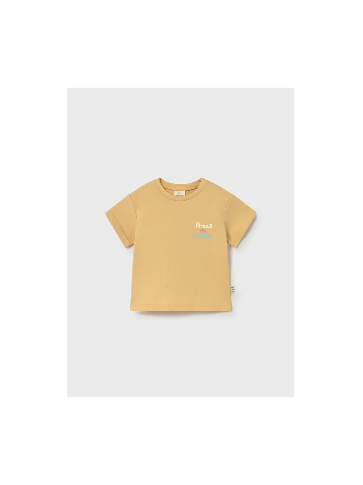 MAYORAL NEWBORN BLUZKA KOSZULKA T-SHIRT NA KRÓTKI RĘKAW DLA NIEMOWLĘCIA 1077/53