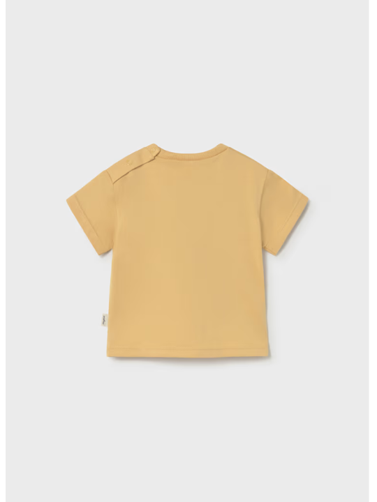 MAYORAL NEWBORN BLUZKA KOSZULKA T-SHIRT NA KRÓTKI RĘKAW DLA NIEMOWLĘCIA 1077/53