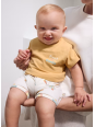 MAYORAL NEWBORN KRÓTKIE SPODENKI DLA DZIECKA  W KOLOROWE NADRUKI 1292/57