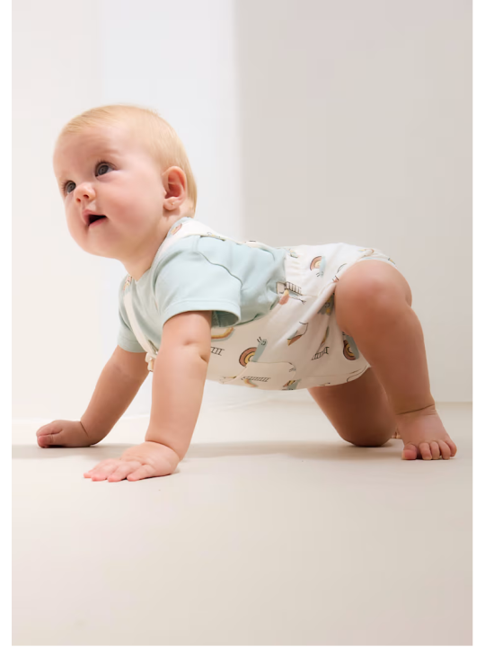 MAYORAL NEWBORN SPODENKI OGRODNICZKI DLA DZIECKA 1645/6