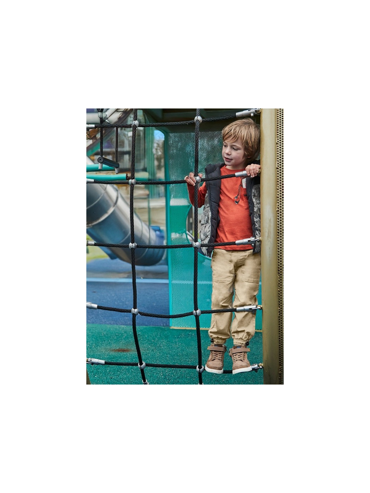 MAYORAL SPODNIE DLA CHŁOPCA JOGGER BEŻ 4558/94