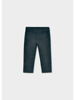 MAYORAL BABY SPODNIE  DLA CHŁOPCA CHINO SLIM  GRANAT  521/55